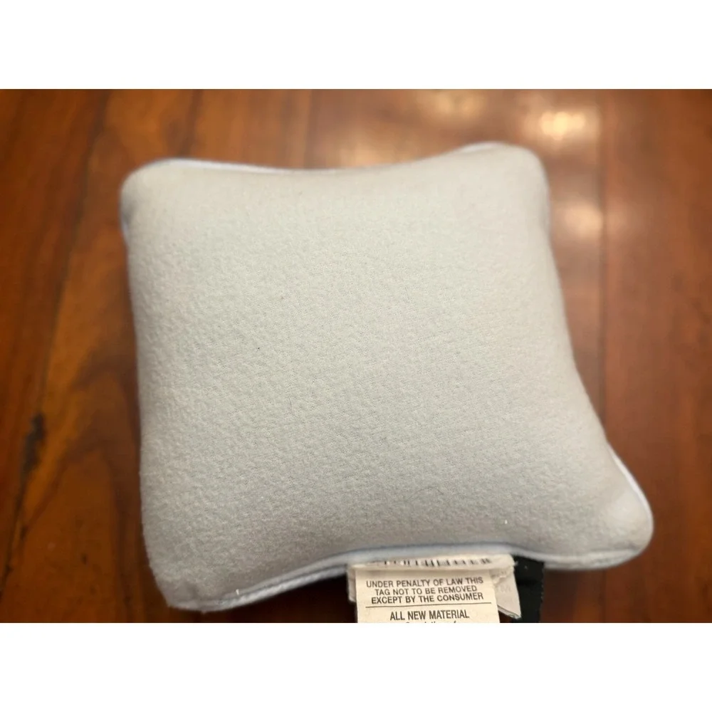 Vintage Dakotah Mommie's Little Angel Pillow Baby Blue Fleece 8
